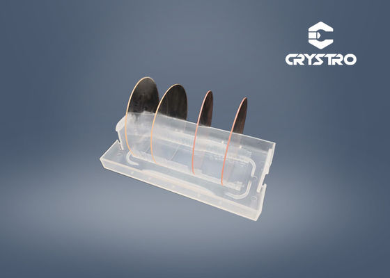 6.52g/Cm3 Круглая тонкая пленка LaAlO3 Кристаллы вафры Двухсторонняя полировка