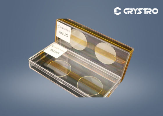 Изолятор волокна YIG Film GSGG Wafer однокристаллические субстраты